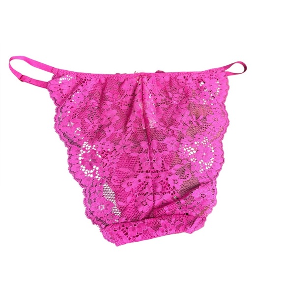 Victoria's Secret Dream Angels Mini String Bikini Pink - Picture 2 of 7